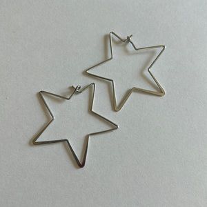 Star earrings, silver, Altar’d state